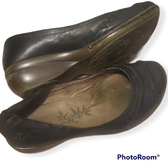 Size 8 easy spirit leather Wedges - Picture 4 of 7